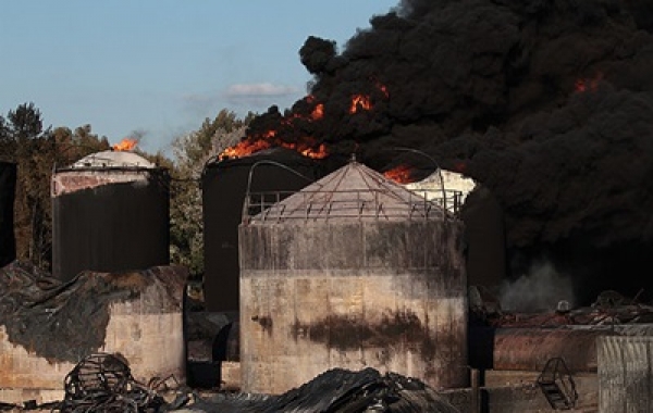 Пожар на нефтебазе БРСМ: расследование завершено